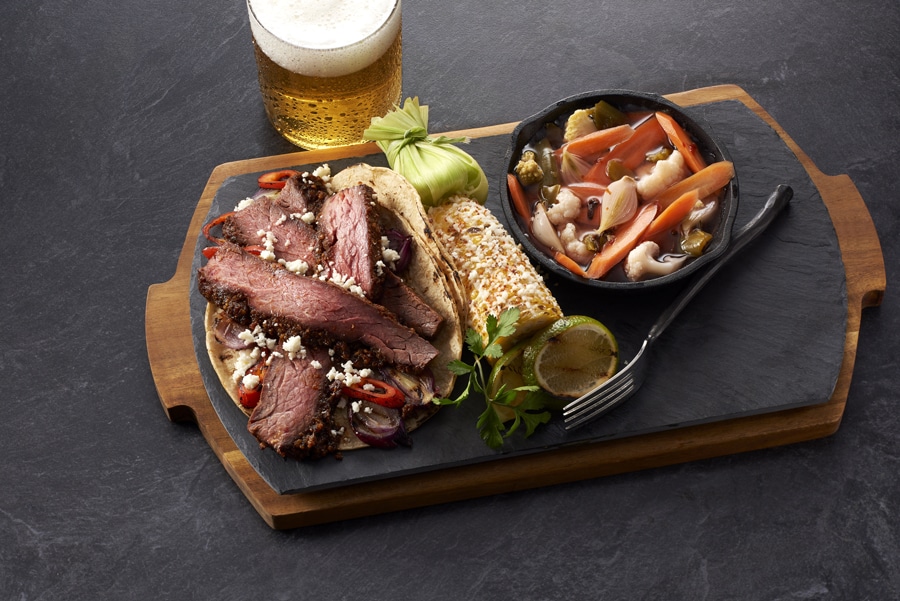 Pecan & Chipotle Rubbed Beef Sirloin Flap Recipe