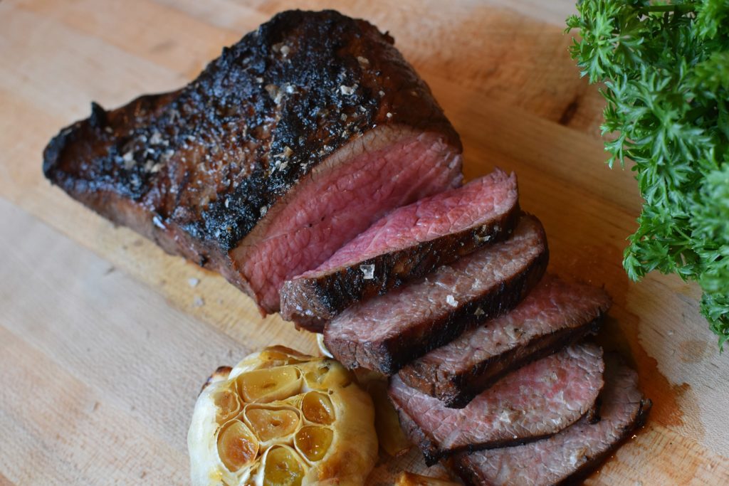 Santa Maria Tri Tip With Fresh Roasted Garlic 1855 Beef