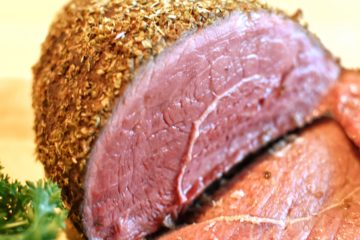 herb rubbed oven roast