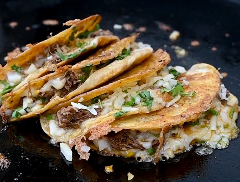 Slow Cooker Birria Tacos | 1855 Beef